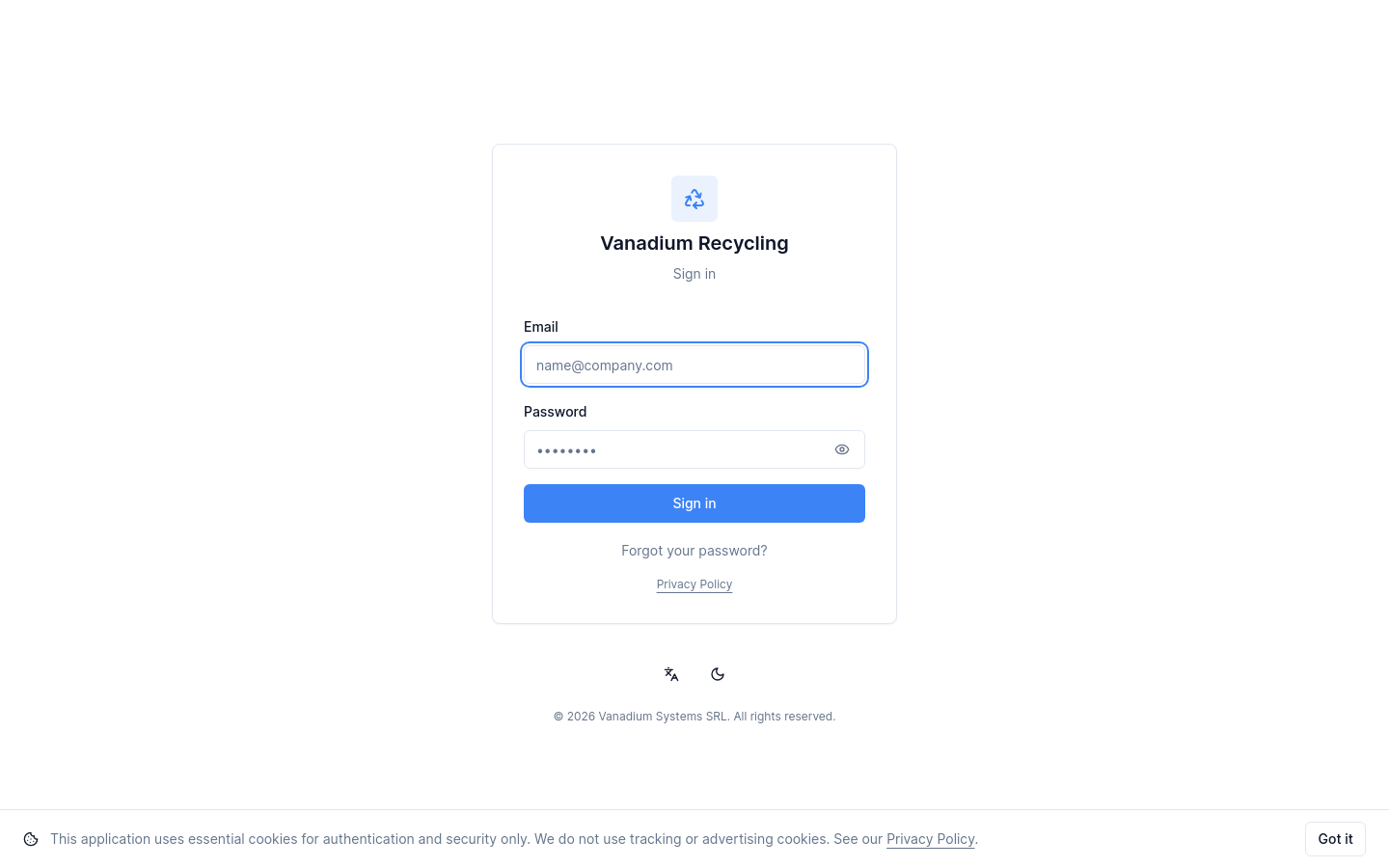 Login securizat — MFA obligatoriu pentru operatorii de gestiune